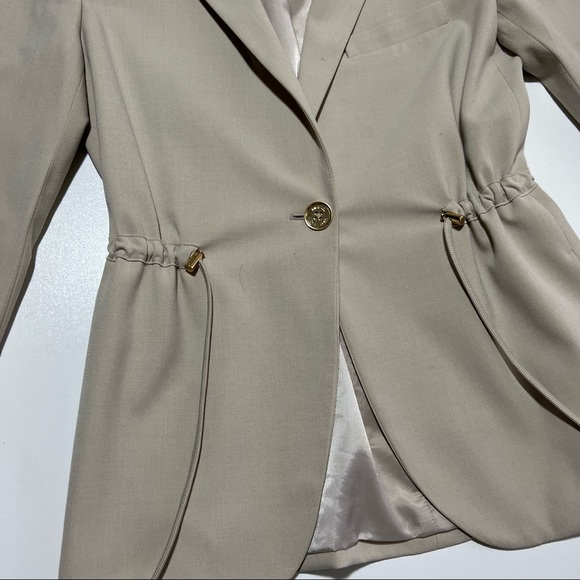 MICHAEL Michael Kors Drawstring Blazer Jacket - Picture 3 of 5